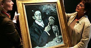 Picasso 'blue period' work sells for $52 million